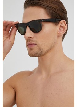 Ray-Ban – Okulary WAYFARER 0RB2140 ze sklepu ANSWEAR.com w kategorii Okulary przeciwsłoneczne męskie - zdjęcie 135034766