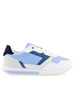Buty Tommy Hilfiger Essential Running FW0FW06947-C1Z - biało-niebieskie ze sklepu streetstyle24.pl w kategorii Buty sportowe damskie - zdjęcie 152375768