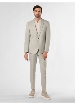 Finshley & Harding London Garnitur - Brixdon/Hoxdon Mężczyźni Slim Fit Sztuczne włókno seledynowy marmurkowy ze sklepu vangraaf w kategorii Garnitury męskie - zdjęcie 171023409