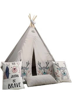 Szare tipi dla dziecka K1-H29 ze sklepu Edinos.pl w kategorii Tekstylia dziecięce - zdjęcie 172201669