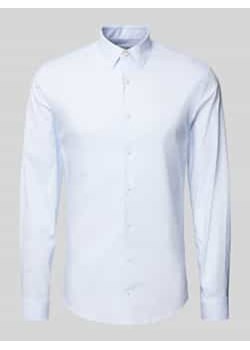 Koszula biznesowa o kroju extra slim fit z kołnierzykiem typu kent model ‘BRODIE’ ze sklepu Peek&Cloppenburg  w kategorii Koszule męskie - zdjęcie 178039017