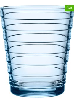 iittala Szklanki (2 szt.) &quot;Aino Aalto&quot; w kolorze niebieskim - 220 ml ze sklepu Limango Polska w kategorii Szklanki - zdjęcie 178594005