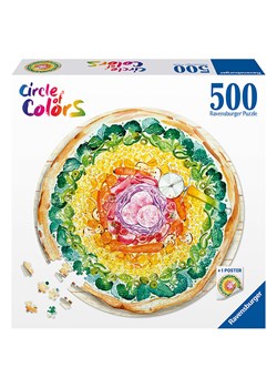 Ravensburger 500-częściowe puzzle &quot;Circle of colors-Pizza&quot; - 12+ ze sklepu Limango Polska w kategorii Puzzle - zdjęcie 180352148