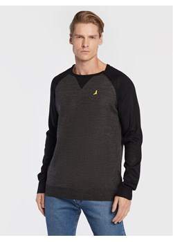 Brave Soul Sweter MK-248HIGGSB Szary Regular Fit ze sklepu MODIVO w kategorii Swetry męskie - zdjęcie 182648718