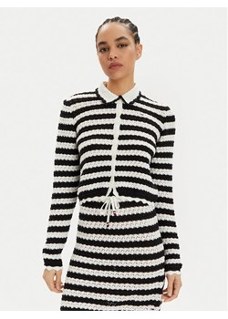 Tommy Jeans Kardigan DW0DW17756 Czarny Regular Fit ze sklepu MODIVO w kategorii Swetry damskie - zdjęcie 182652275