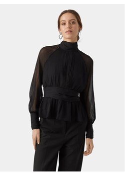 Vero Moda Bluzka AWARE 10295842 Czarny Regular Fit ze sklepu MODIVO w kategorii Bluzki damskie - zdjęcie 182740936