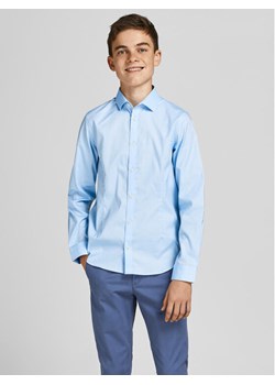 Jack&Jones Junior Koszula Parma 12151620 Błękitny Regular Fit ze sklepu MODIVO w kategorii Koszule chłopięce - zdjęcie 182762537